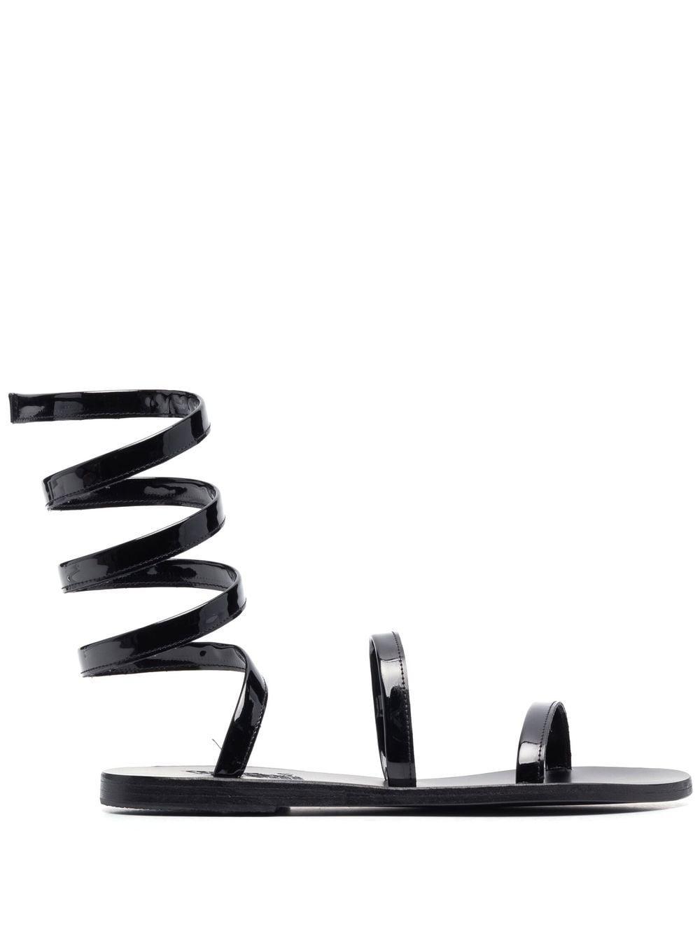 Ancient Greek Sandals Ofis wraparound-ankle sandals - Black von Ancient Greek Sandals