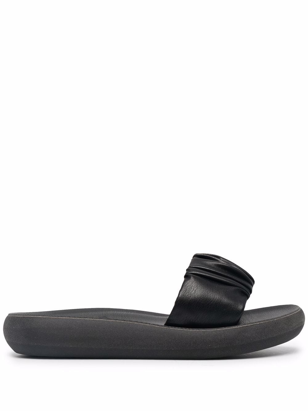 Ancient Greek Sandals Scrunchie Taygete open toe sandals - Black von Ancient Greek Sandals