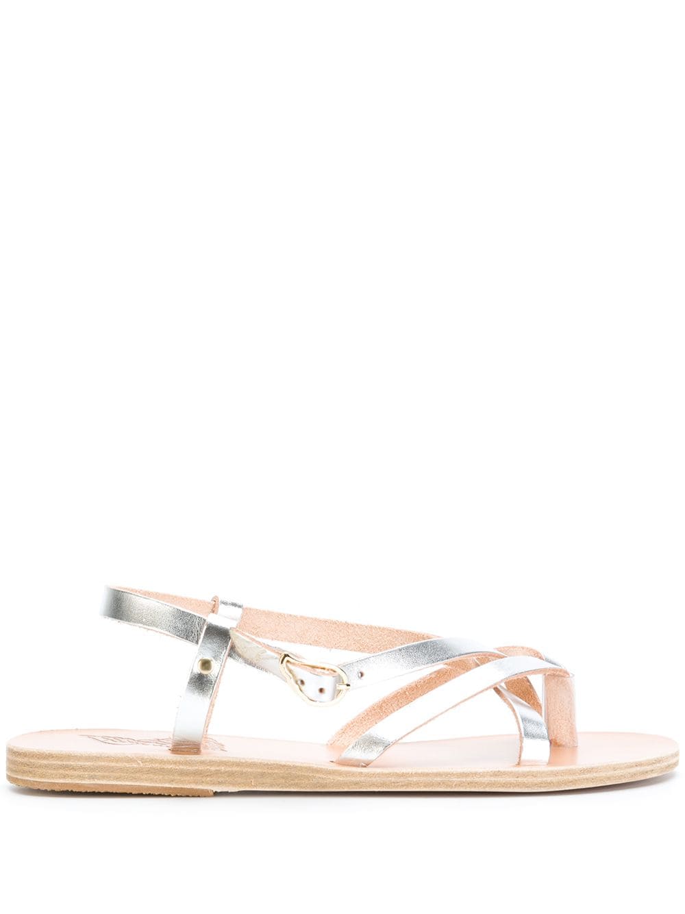 Ancient Greek Sandals Semele flat sandals - Metallic von Ancient Greek Sandals