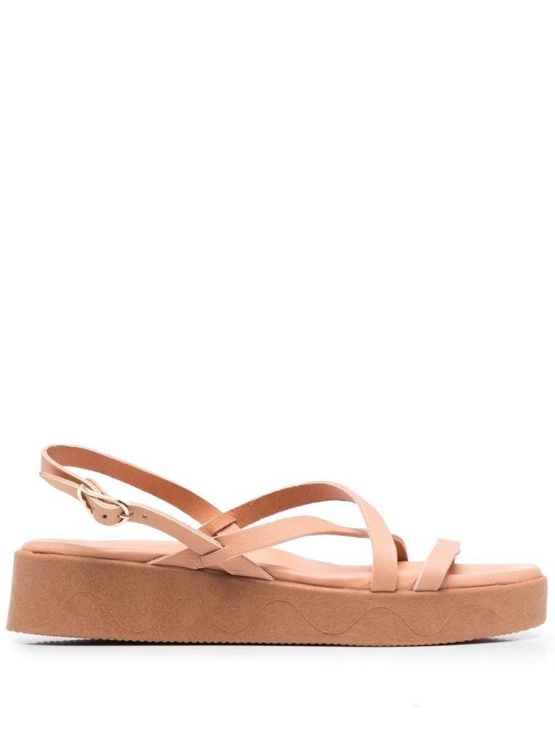 Ancient Greek Sandals Silia cross-strap sandals - Neutrals von Ancient Greek Sandals