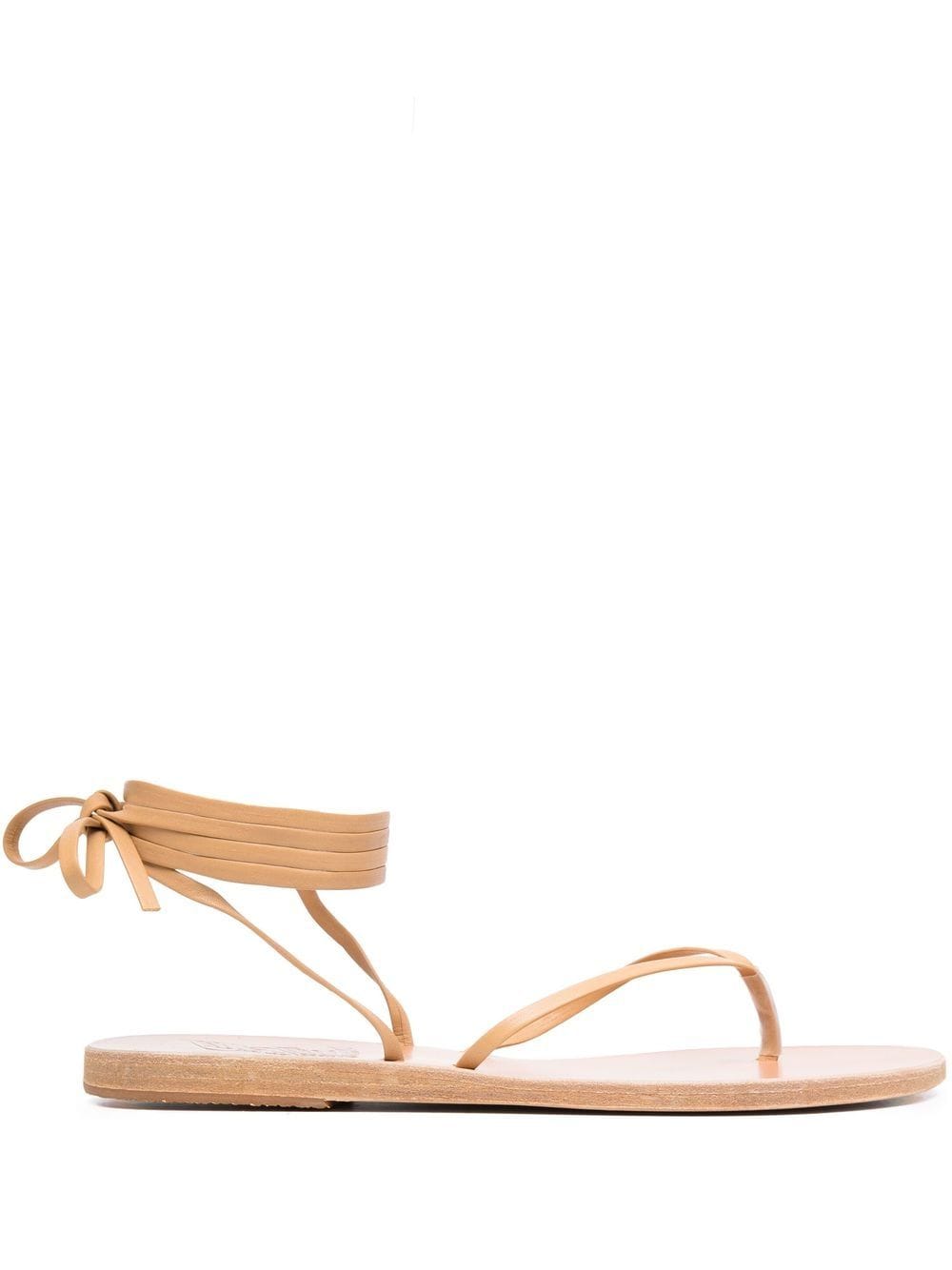 Ancient Greek Sandals leather ankle-tie sandals - Neutrals von Ancient Greek Sandals
