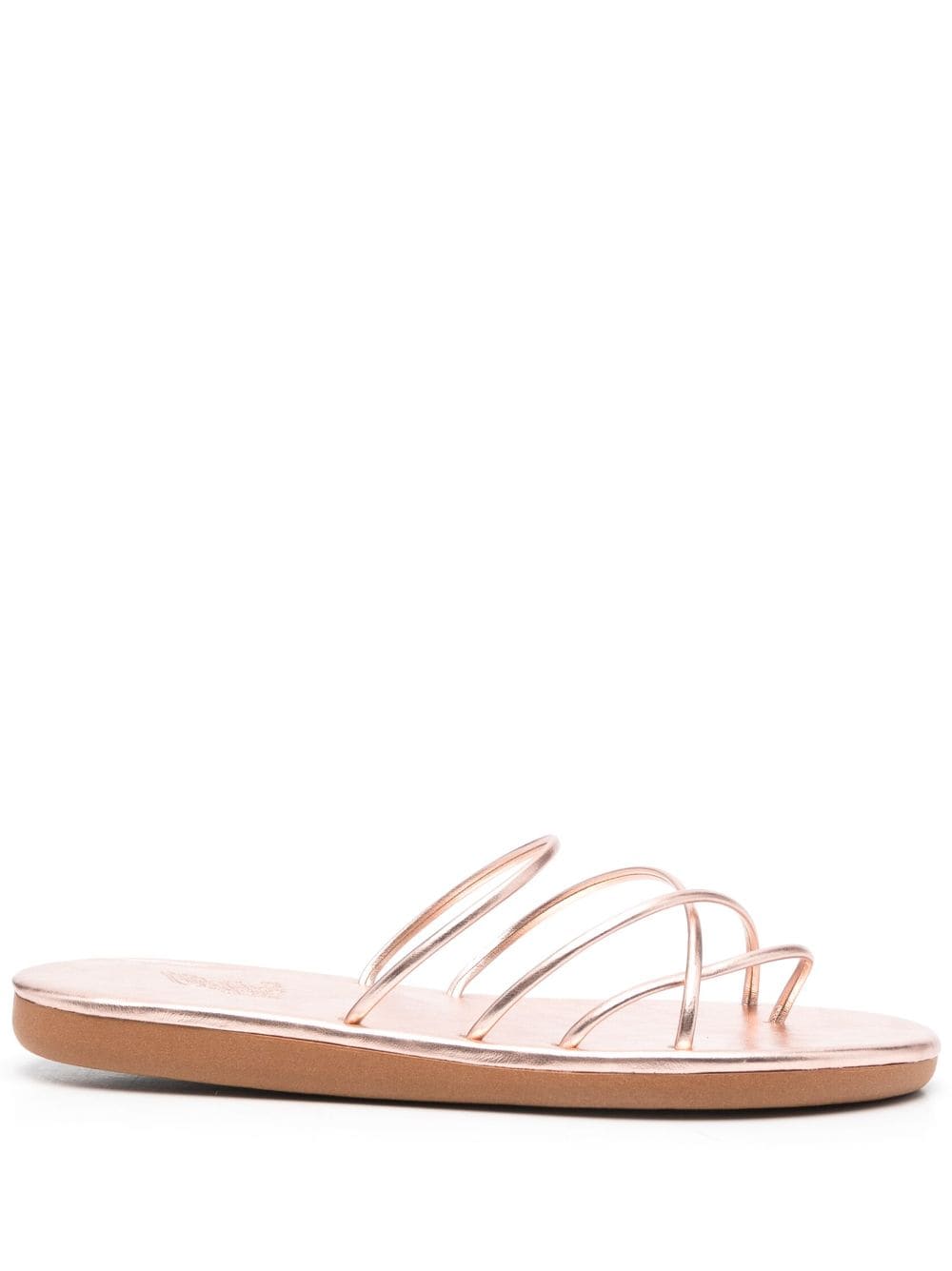 Ancient Greek Sandals Pu slip-on leather sandals - Pink von Ancient Greek Sandals