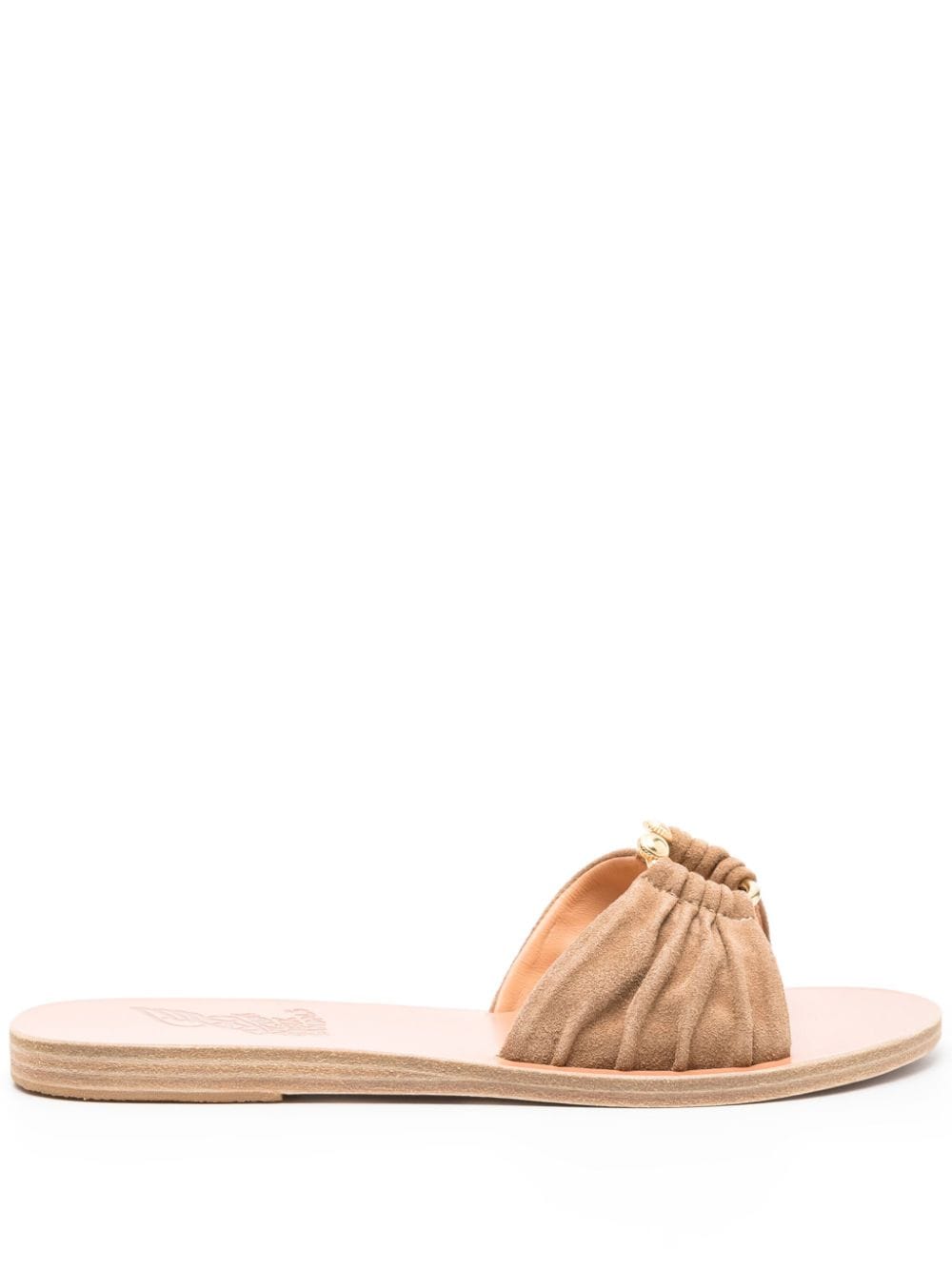 Ancient Greek Sandals slip-on suede sandals - Neutrals von Ancient Greek Sandals