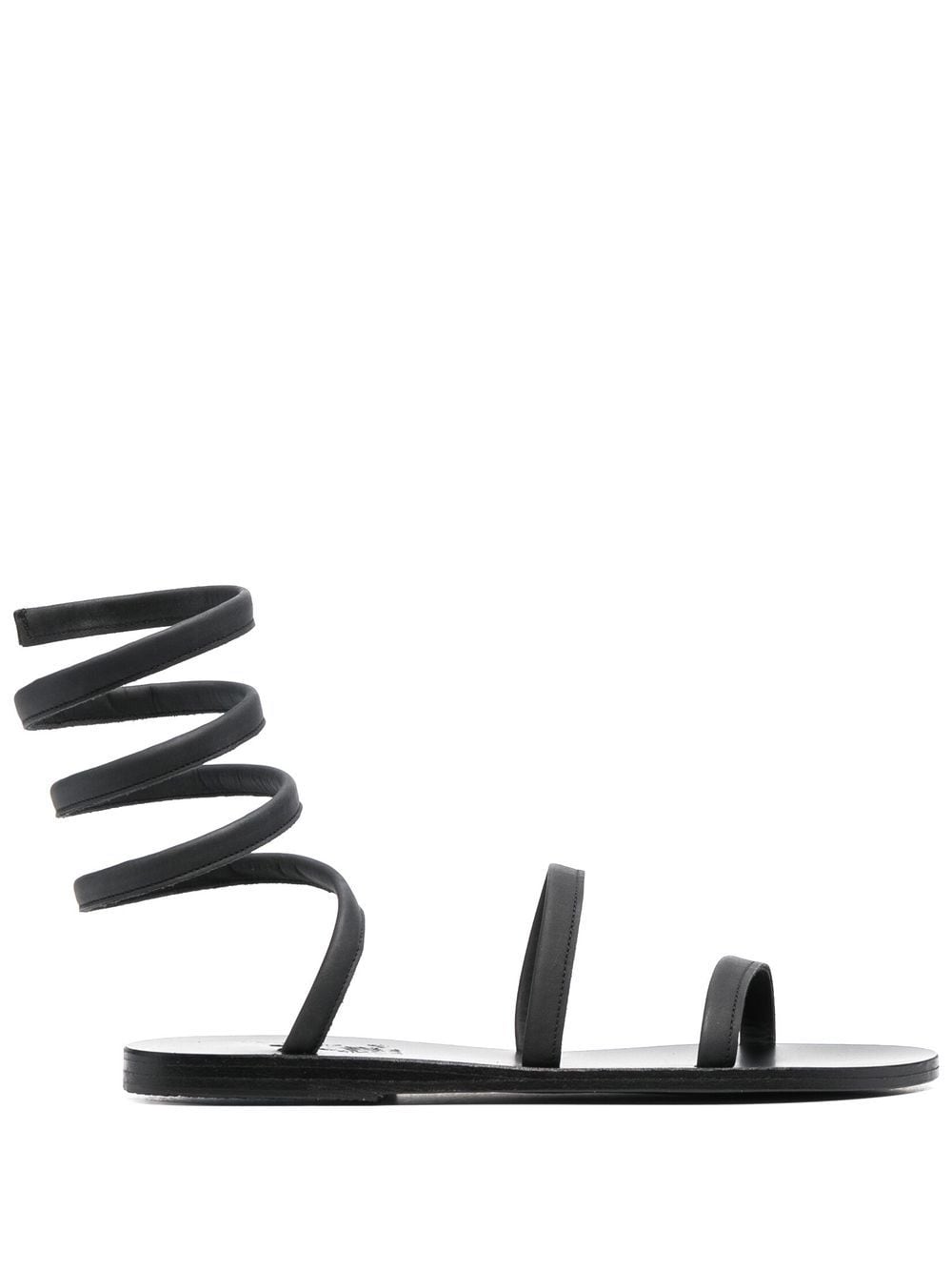 Ancient Greek Sandals strappy leather sandals - Black von Ancient Greek Sandals