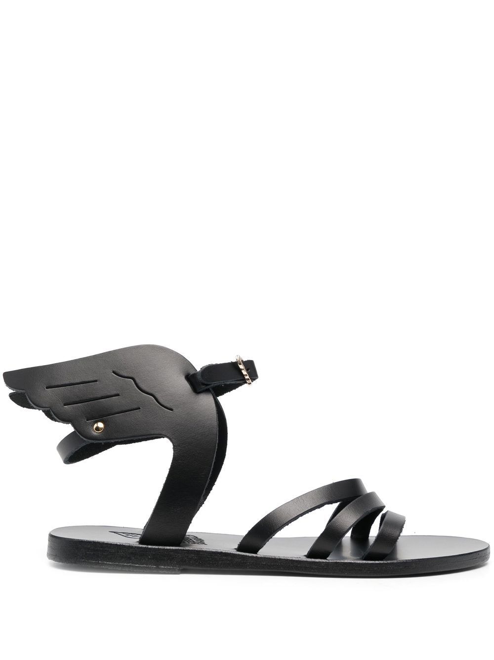 Ancient Greek Sandals wing open-toe sandals - Black von Ancient Greek Sandals
