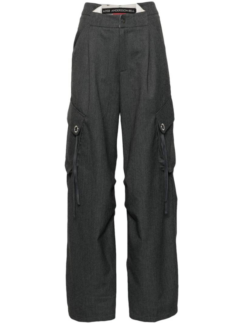 Andersson Bell Tanya gathered cargo trousers - Grey von Andersson Bell