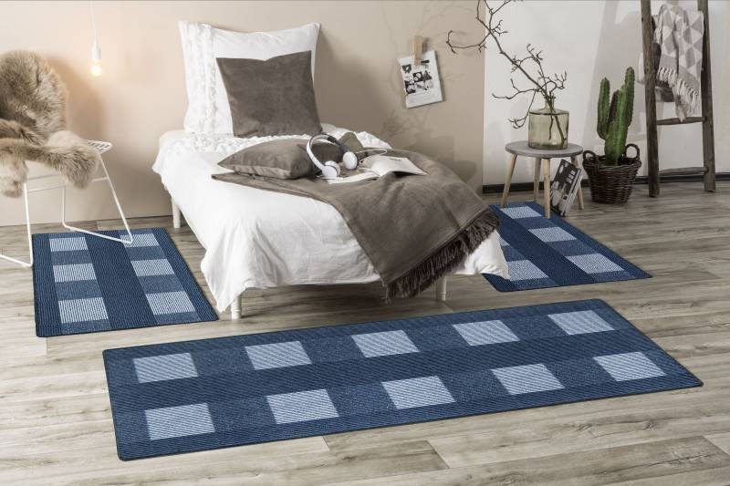 Andiamo Bettumrandung »Dijon, Made in Netherlands«, (3 tlg.), modernes Design, Bettvorleger, Läufer-Set für das Schlafzimmer von Andiamo