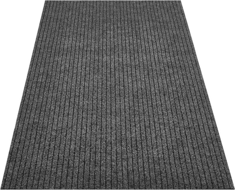 Andiamo Läufer »Marlo, Made in Belgium«, rechteckig, 7 mm Höhe, Schmutzfangläufer, gestreift, robust, In- und Outdoor geeignet von Andiamo
