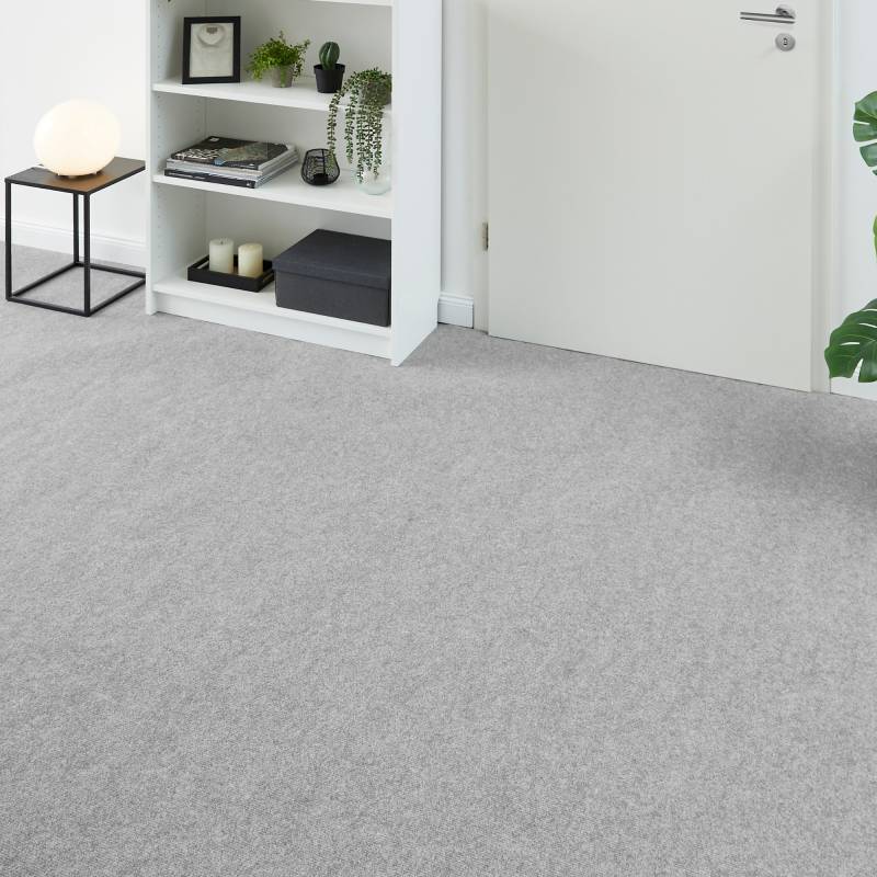 Andiamo Teppichboden »Milo, Nadelfilz, Made in Belgium«, rechteckig, 2,5 mm Höhe, Uni Farben, Breite 100 cm oder 200 cm, Wohnzimmer, strapazierfähig von Andiamo