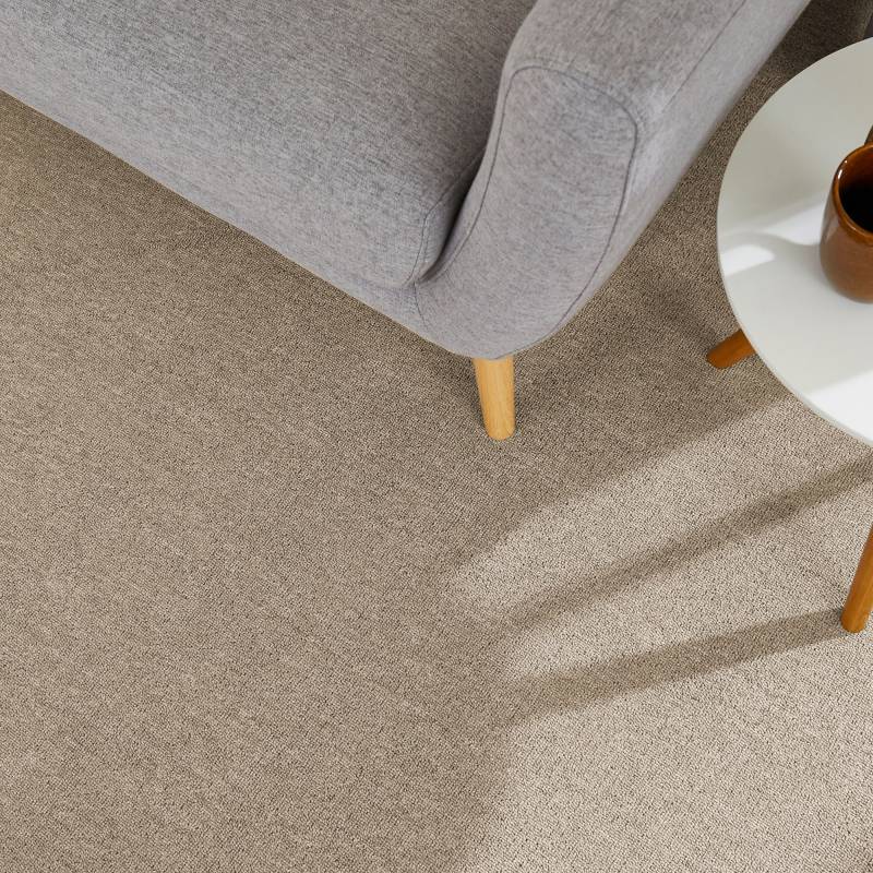 Andiamo Teppichboden »Barbara, Feinschlinge, Made in Netherlands«, rechteckig, 4,5 mm Höhe, meliert, Breite 200 oder 400 cm, strapazierfähig, pflegeleicht von Andiamo