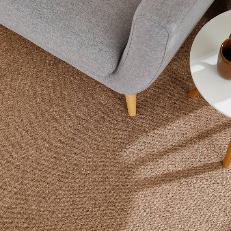Andiamo Teppichboden »Barbara, Feinschlinge, Made in Netherlands«, rechteckig, 4,5 mm Höhe, meliert, Breite 200 oder 400 cm, strapazierfähig, pflegeleicht von Andiamo