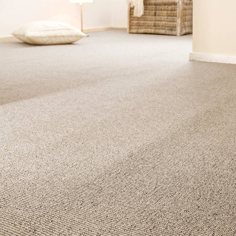 Andiamo Teppichboden »Bruce, Schlinge«, rechteckig, 4 mm Höhe, meliert. Breite 400 cm, Wohnzimmer, strapazierfähig & robust von Andiamo