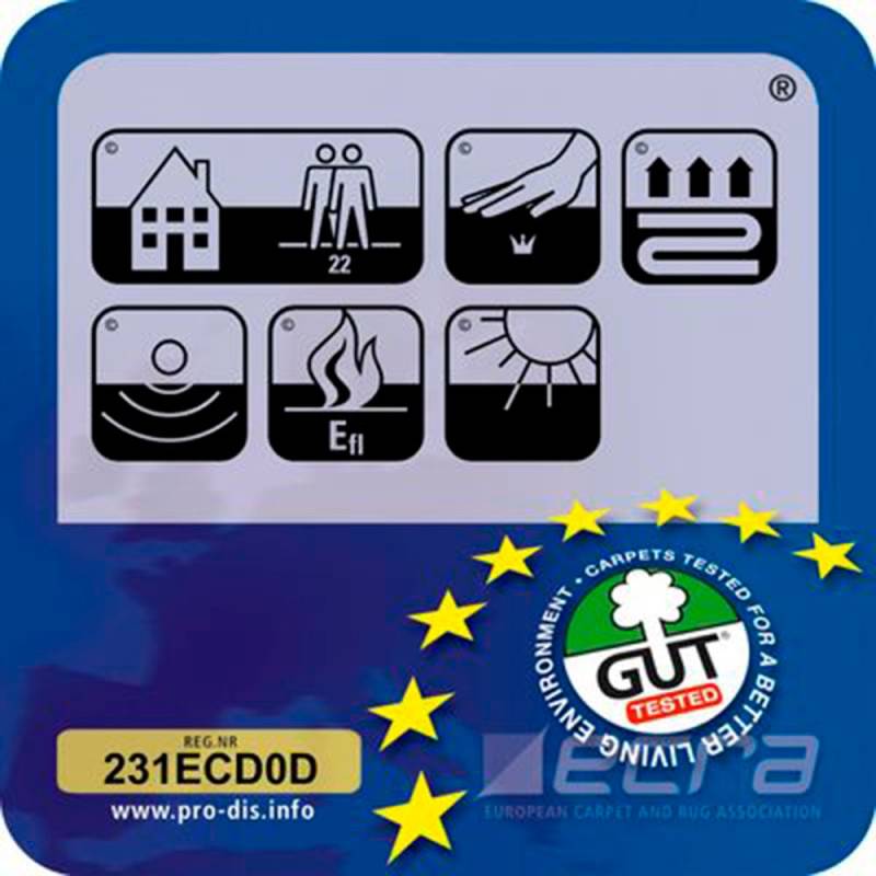 Andiamo Teppichboden »Amberg, Strukturschlinge, Made in Belgium«, rechteckig, 9 mm Höhe, Breite 200, 300, 400 oder 500 cm, Hoch-Tief Effekt, strapazierfähig von Andiamo