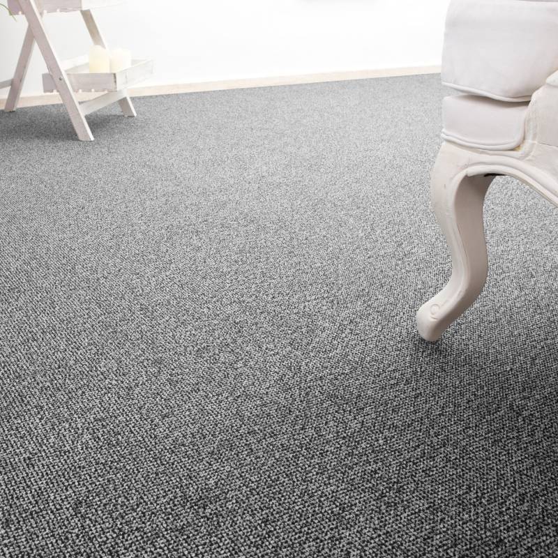 Andiamo Teppichboden »Carlos, Feinschlinge, Made in Netherlands«, rechteckig, 6,5 mm Höhe, melierte Optik, Breite 400 cm oder 500 cm, strapazierfähig von Andiamo