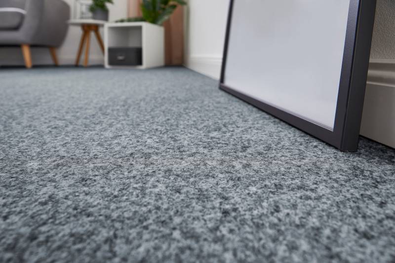Andiamo Teppichboden »Invitay, Nadelvlies, Made in Belgium«, rechteckig, 5 mm Höhe, melierte Optik, Breite 200 cm oder 400 cm, robust & strapazierfähig von Andiamo