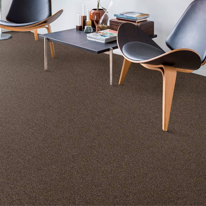 Andiamo Teppichboden »Tulsa, Schlinge, Made in Belgium«, rechteckig, 6 mm Höhe, meliert, Breite 400 cm oder 500 cm, strapazierfähig & pflegeleicht von Andiamo