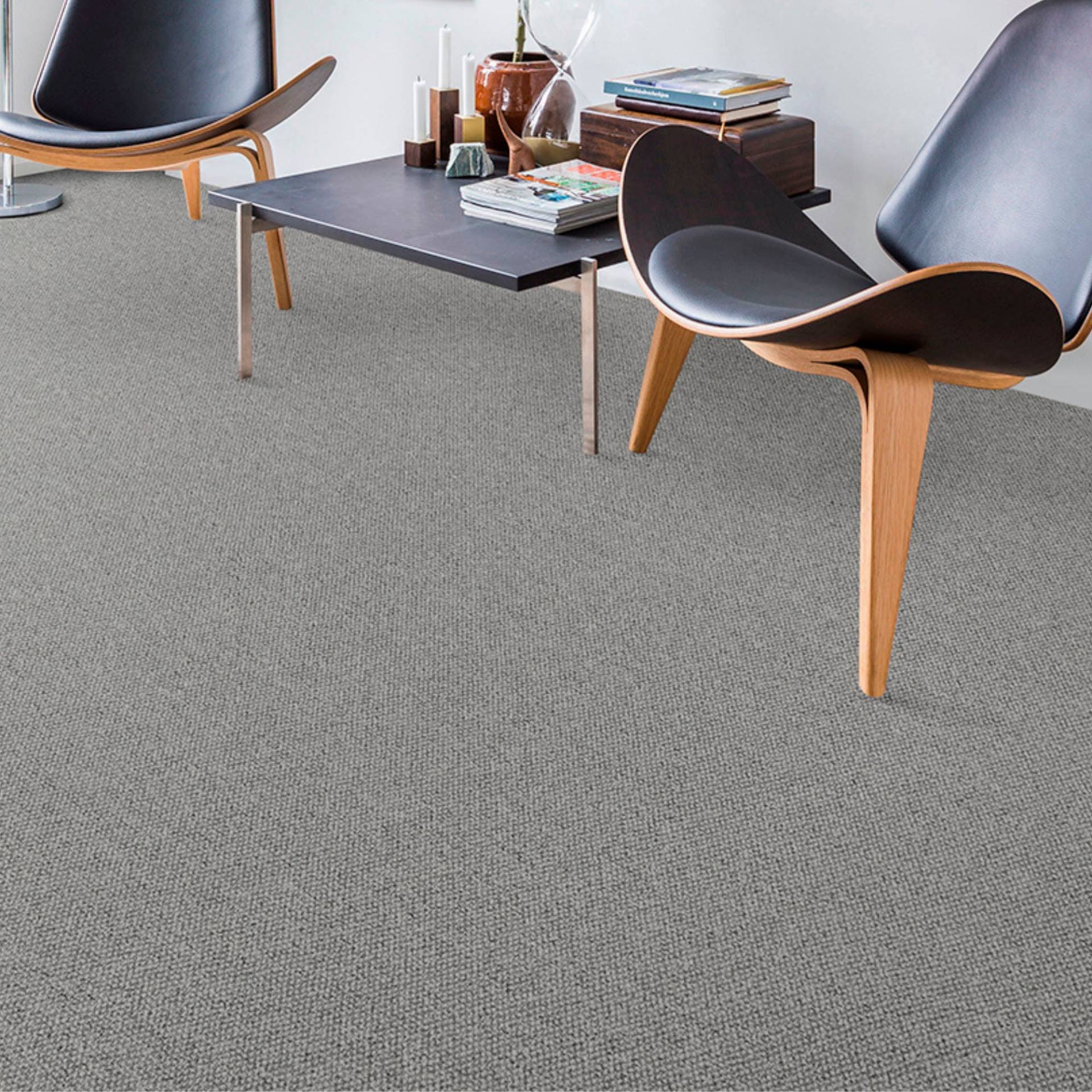 Andiamo Teppichboden »Tulsa, Schlinge, Made in Belgium«, rechteckig, 6 mm Höhe, meliert, Breite 400 cm oder 500 cm, strapazierfähig & pflegeleicht von Andiamo