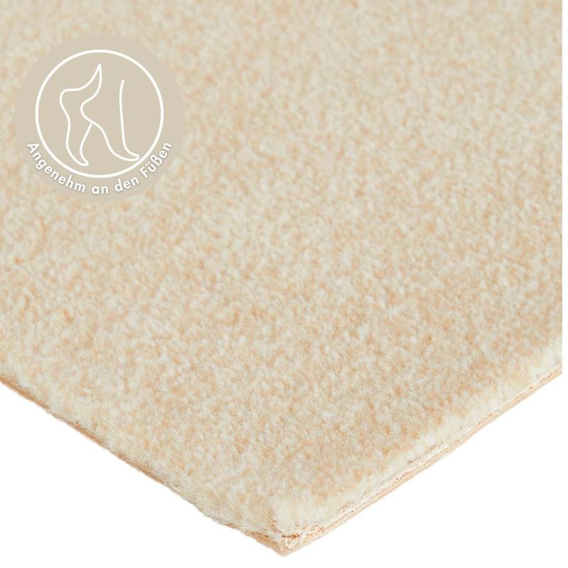 Andiamo Teppichboden »Catania, Velours, Made in Belgium«, rechteckig, 7,5 mm Höhe, meliert, Breite 400 cm oder 500 cm, strapazierfähig & pflegeleicht von Andiamo