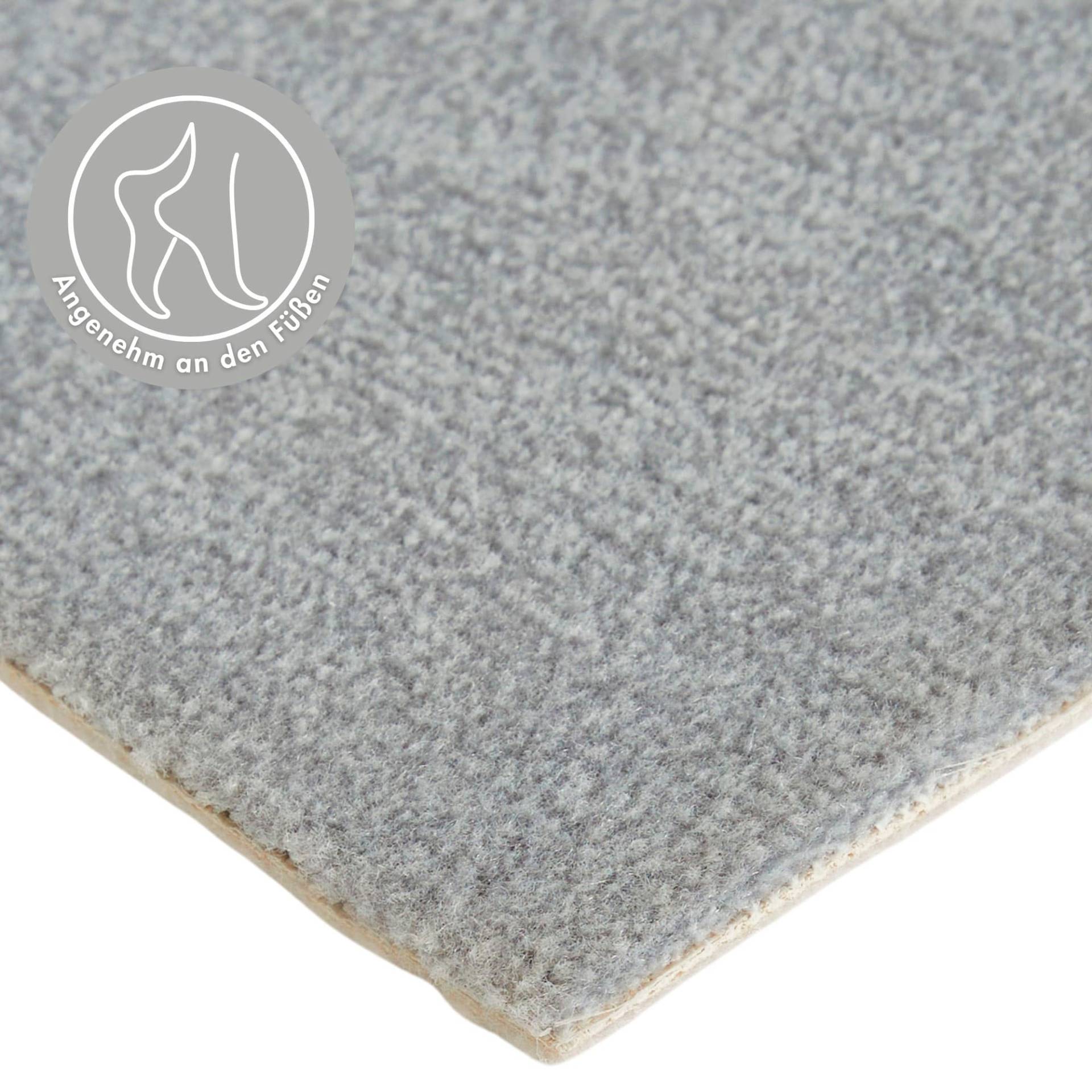 Andiamo Teppichboden »Catania, Velours, Made in Belgium«, rechteckig, 7,5 mm Höhe, meliert, Breite 400 cm oder 500 cm, strapazierfähig & pflegeleicht von Andiamo