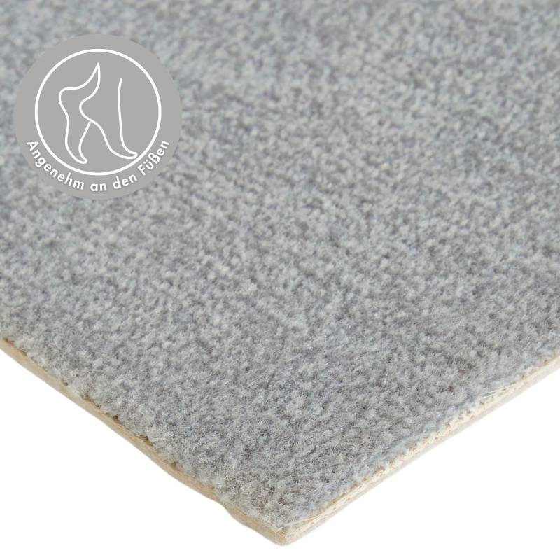 Andiamo Teppichboden »Catania, Velours, Made in Belgium«, rechteckig, 7,5 mm Höhe, meliert, Breite 400 cm oder 500 cm, strapazierfähig & pflegeleicht von Andiamo