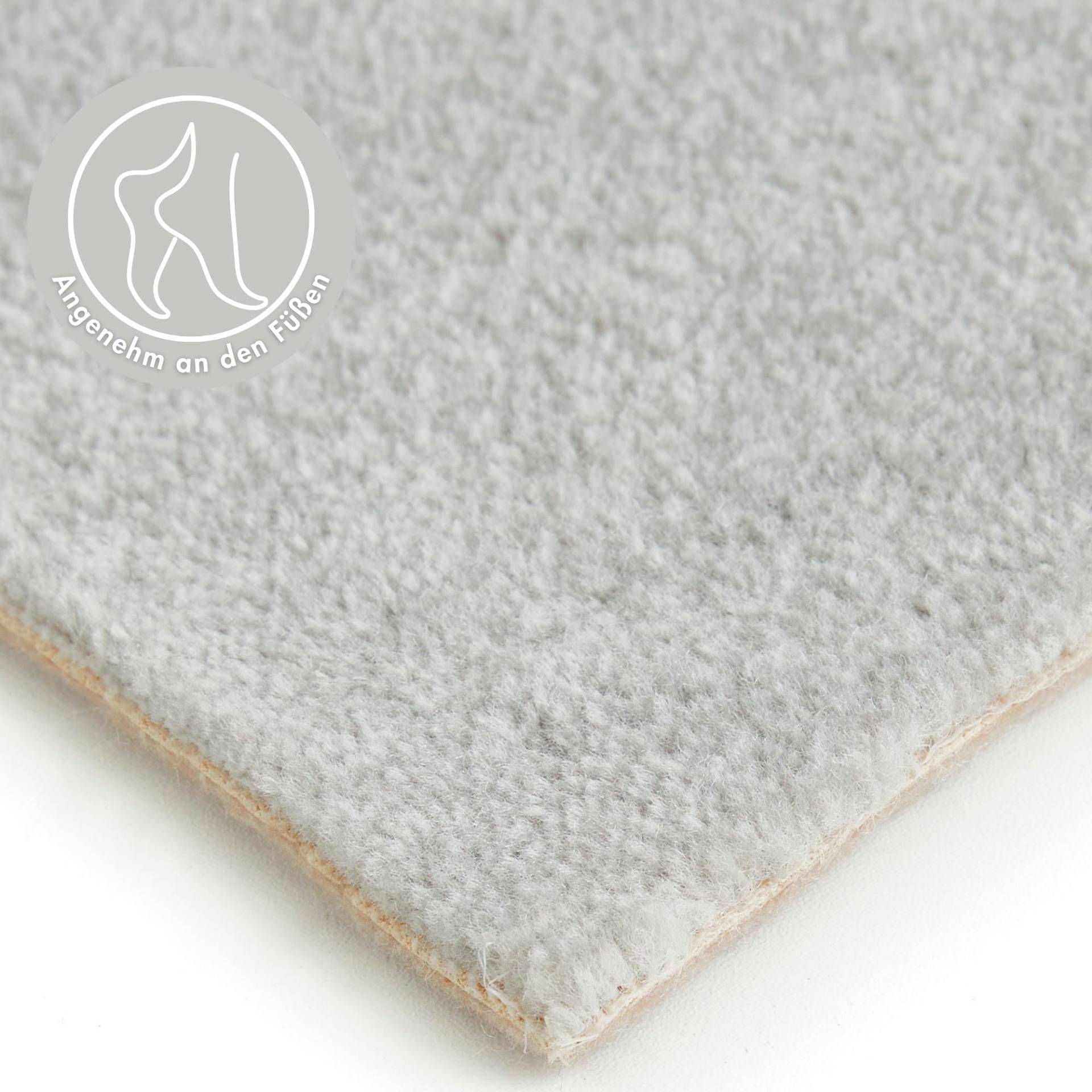 Andiamo Teppichboden »Catania, Velours, Made in Belgium«, rechteckig, 7,5 mm Höhe, meliert, Breite 400 cm oder 500 cm, strapazierfähig & pflegeleicht von Andiamo