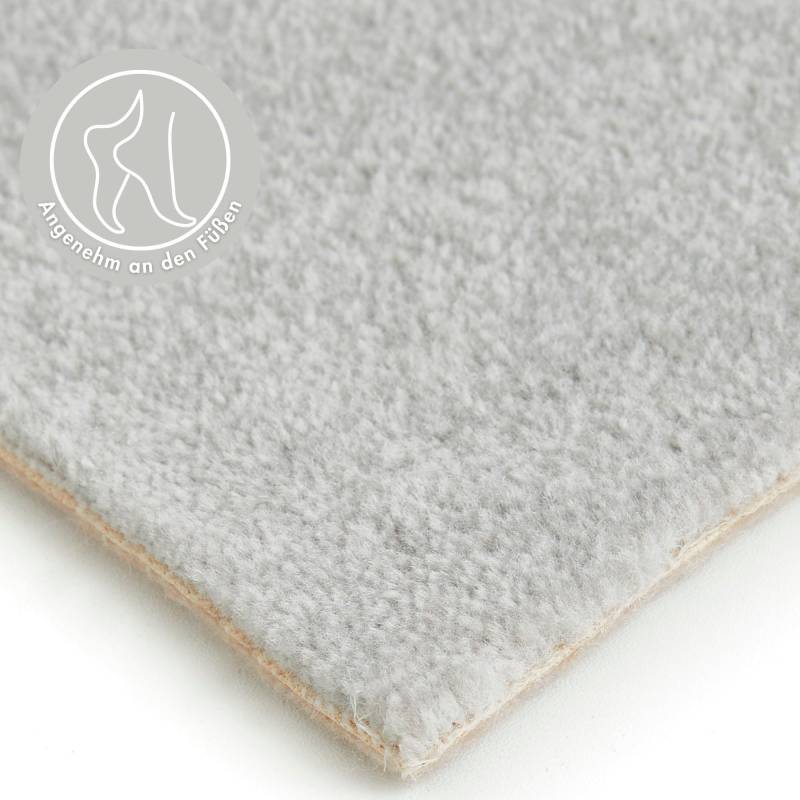 Andiamo Teppichboden »Catania, Velours, Made in Belgium«, rechteckig, 7,5 mm Höhe, meliert, Breite 400 cm oder 500 cm, strapazierfähig & pflegeleicht von Andiamo