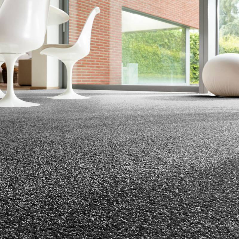 Andiamo Teppichboden »Rubinoy, Schlinge, Made in Belgium«, rechteckig, 0,8 mm Höhe, Breite 400 cm oder 500 cm, Wohnzimmer, strapazierfähig & robust von Andiamo