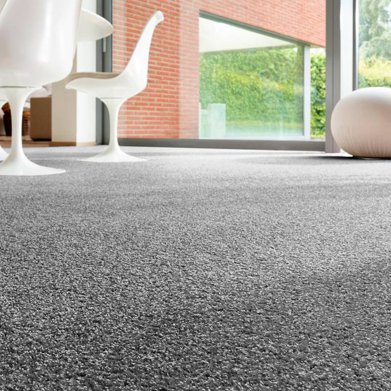 Andiamo Teppichboden »Rubinoy, Schlinge, Made in Belgium«, rechteckig, 0,8 mm Höhe, Breite 400 cm oder 500 cm, Wohnzimmer, strapazierfähig & robust von Andiamo