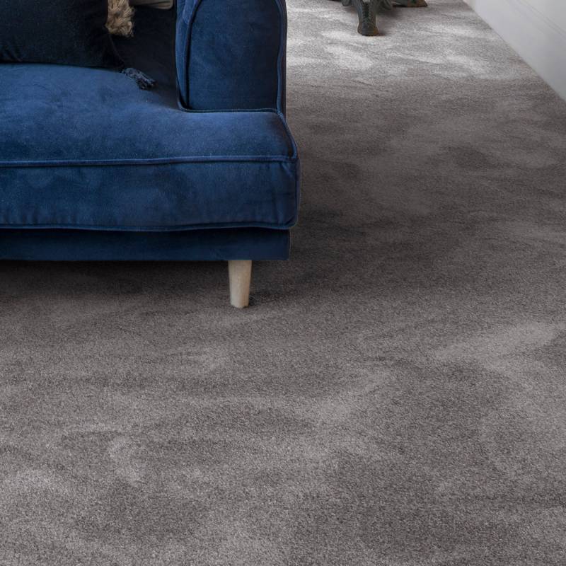 Andiamo Teppichboden »Levin, Velours, Made in Belgium«, rechteckig, 10 mm Höhe, Uni Farben, Breite 400 cm oder 500 cm, weiche Qualität von Andiamo