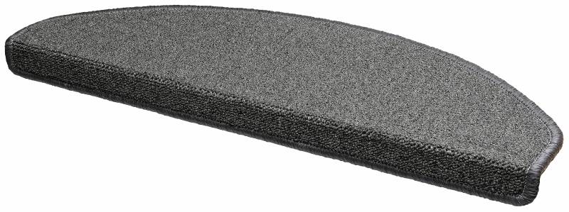 Andiamo Stufenmatte »Rambo, Made in Poland«, halbrund, 4 mm Höhe, melierte Schlinge, selbstklebend, 15 Stück in einem Set von Andiamo
