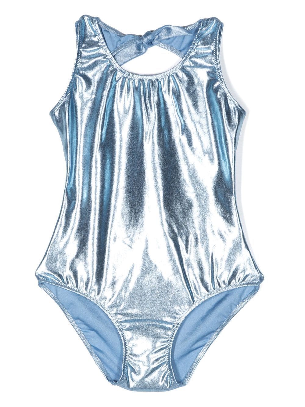 Andorine metallic-effect swimsuit - Blue von Andorine