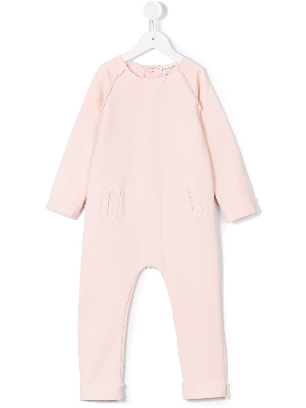 Andorine raw-edge jumpsuit - Pink von Andorine