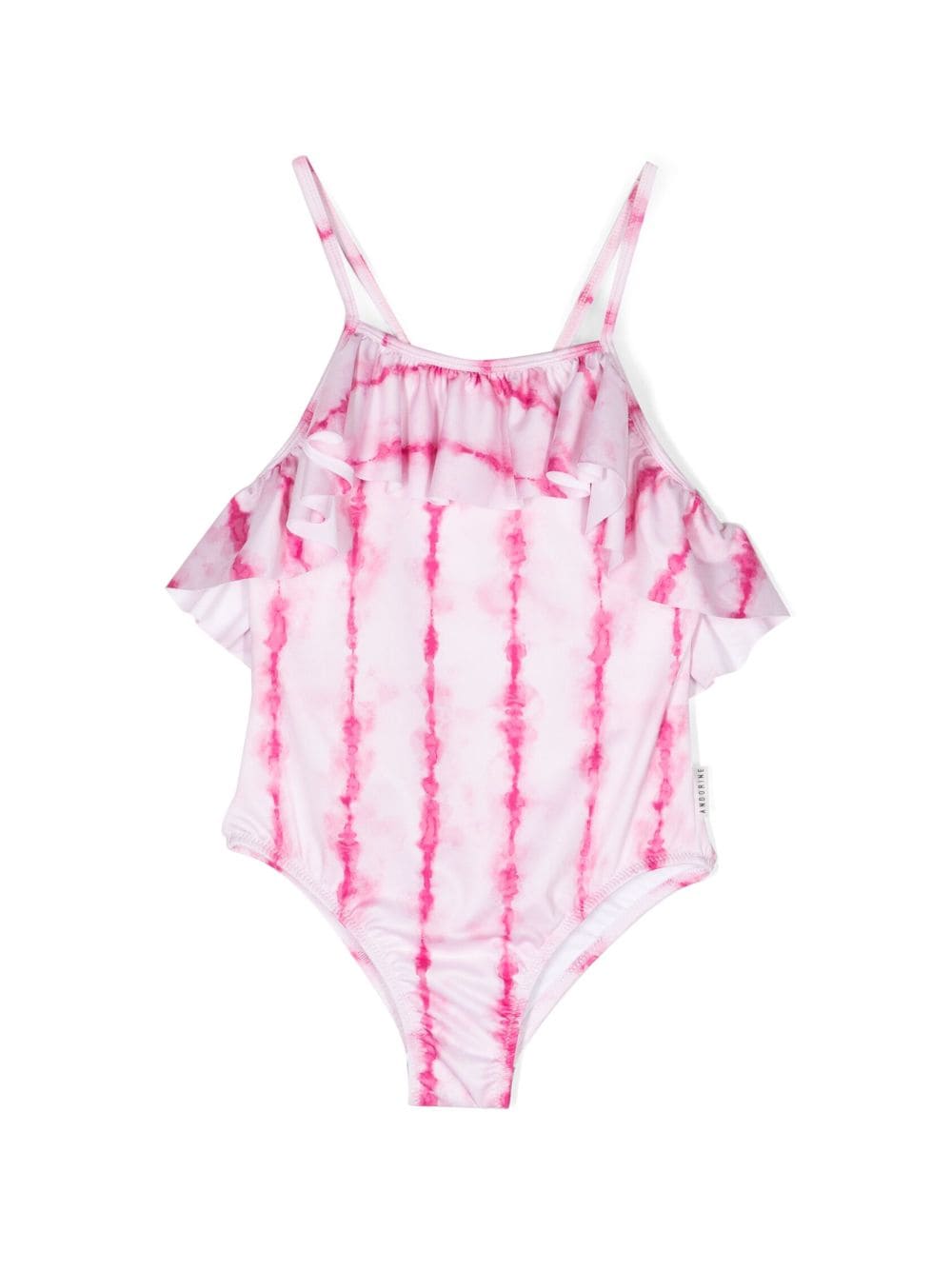 Andorine tie-dye print stretch swimsuit - Pink von Andorine