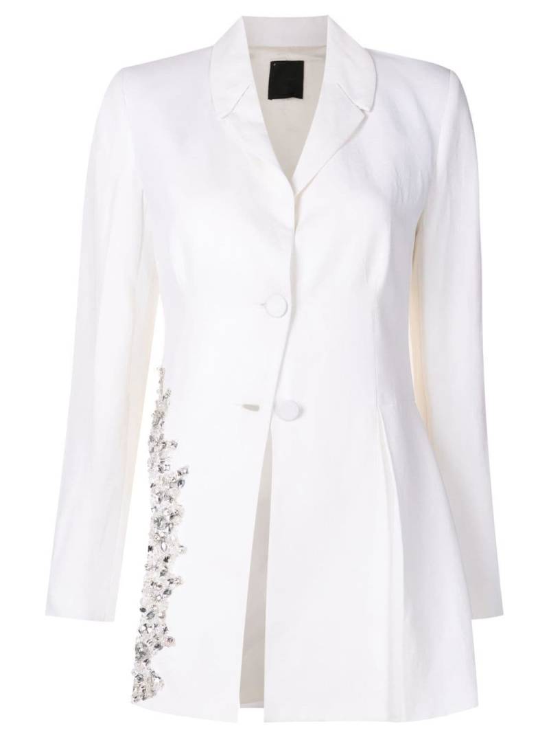 Andrea Bogosian Carter embellished blazer - White von Andrea Bogosian