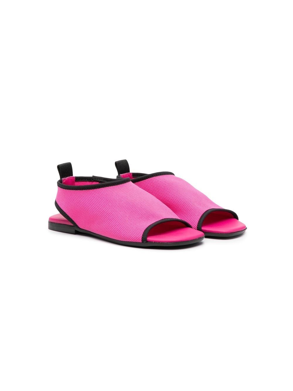 Andrea Montelpare contrasting-trim open-toe sandals - Pink von Andrea Montelpare