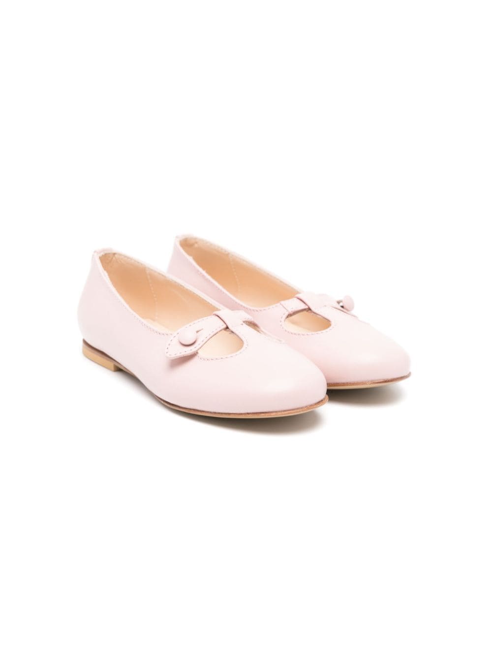 Andrea Montelpare leather ballerina shoes - Pink von Andrea Montelpare