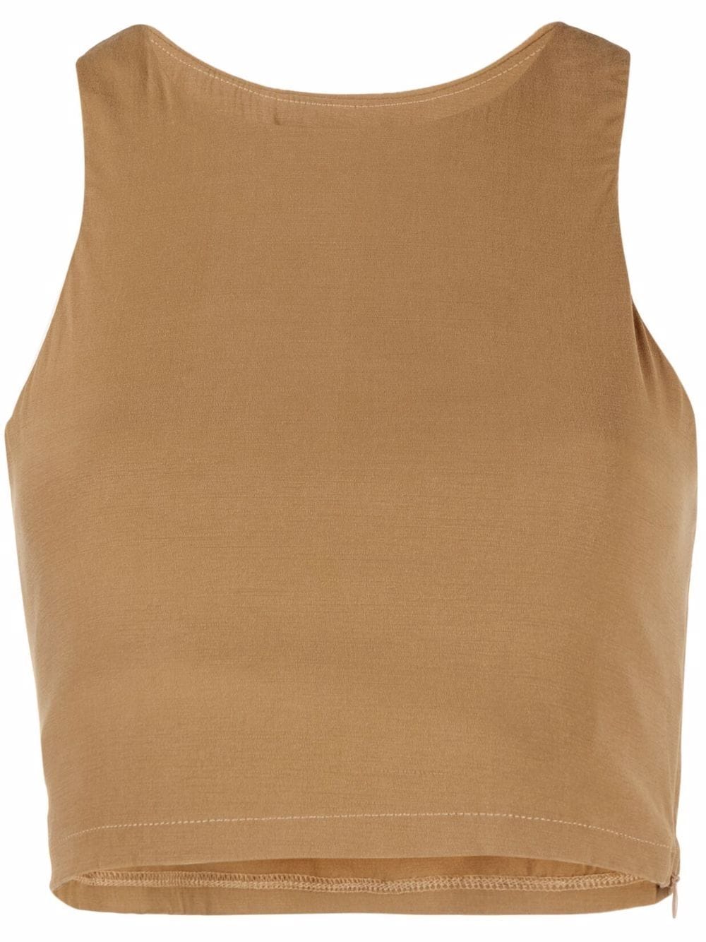 Anemos cropped tank top - Neutrals von Anemos