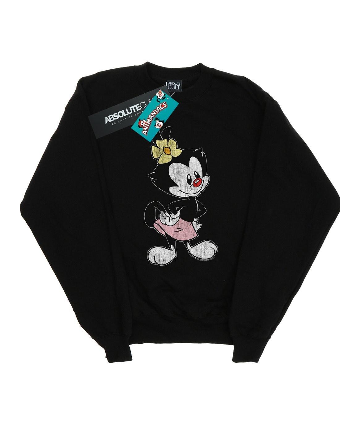 Dot Classic Pose Sweatshirt Jungen Schwarz 104 von Animaniacs