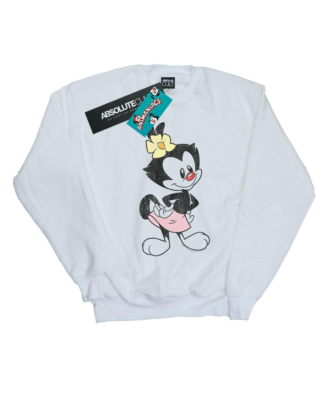 Dot Classic Pose Sweatshirt Jungen Weiss 140/146 von Animaniacs