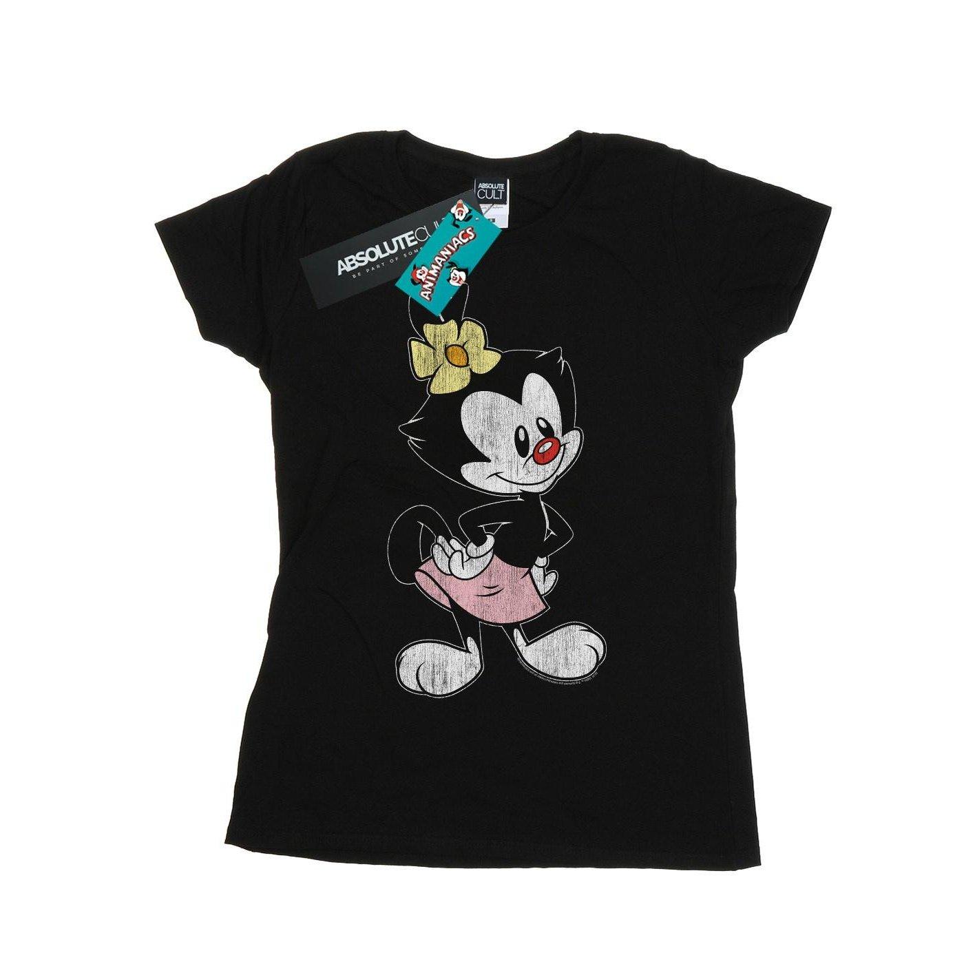 Dot Classic Pose Tshirt Damen Schwarz L von Animaniacs