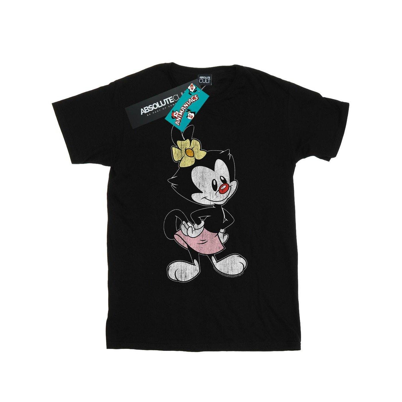 Dot Classic Pose Tshirt Herren Schwarz 5XL von Animaniacs