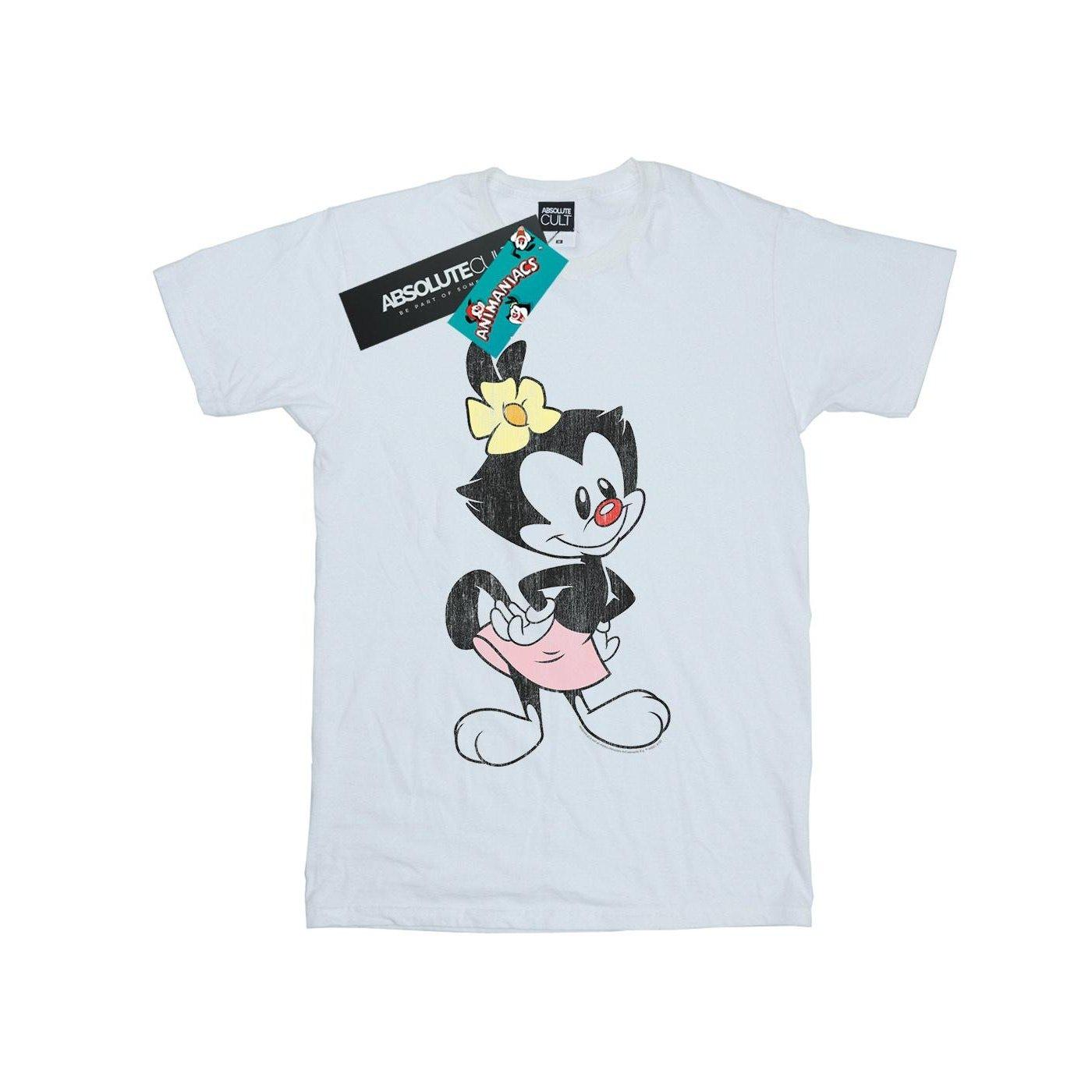 Dot Classic Pose Tshirt Herren Weiss 4XL von Animaniacs