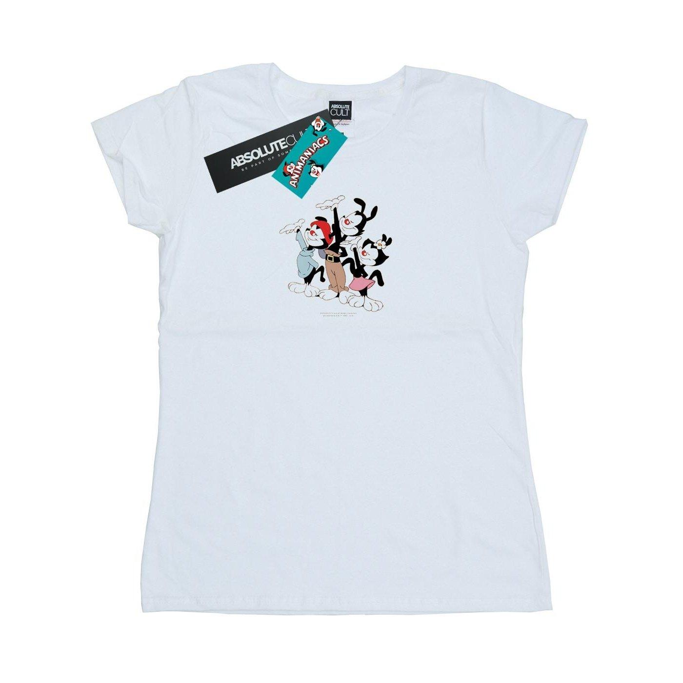 Ta Da Tshirt Damen Weiss XL von Animaniacs