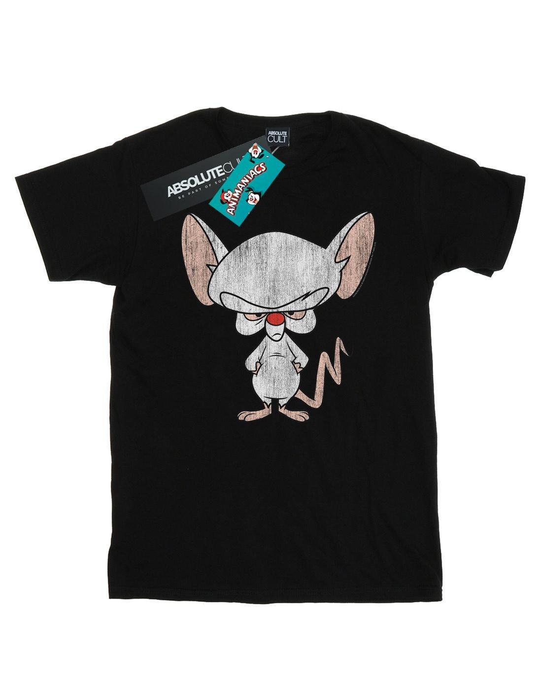 The Brain Classic Pose Tshirt Herren Schwarz 3XL von Animaniacs