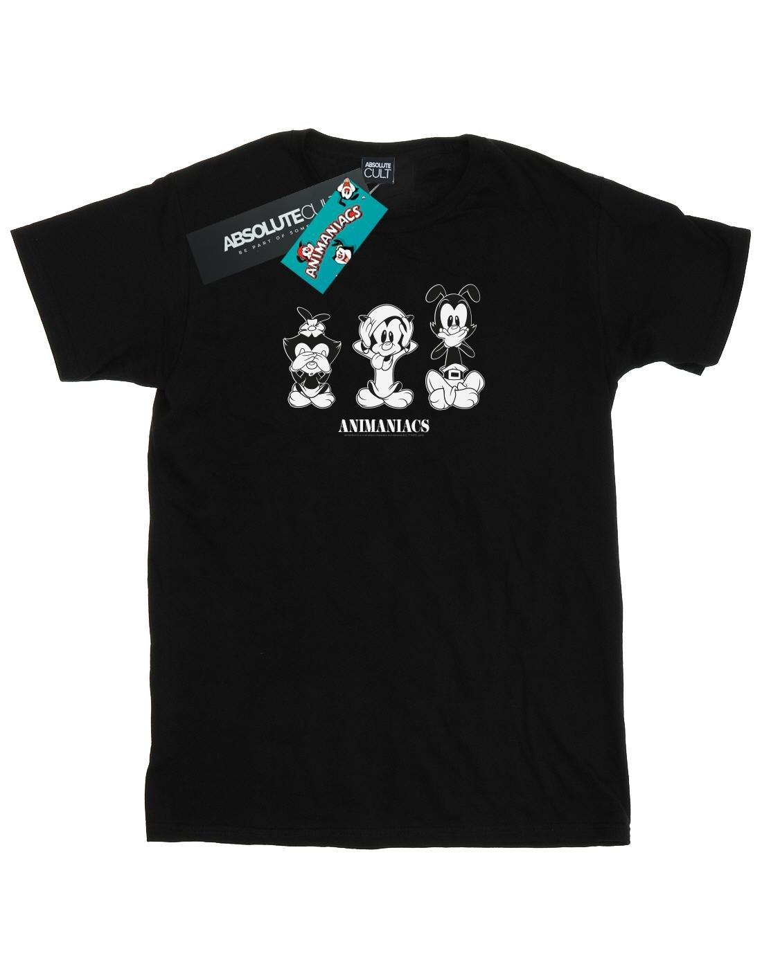 Three Evils Tshirt Herren Schwarz 3XL von Animaniacs