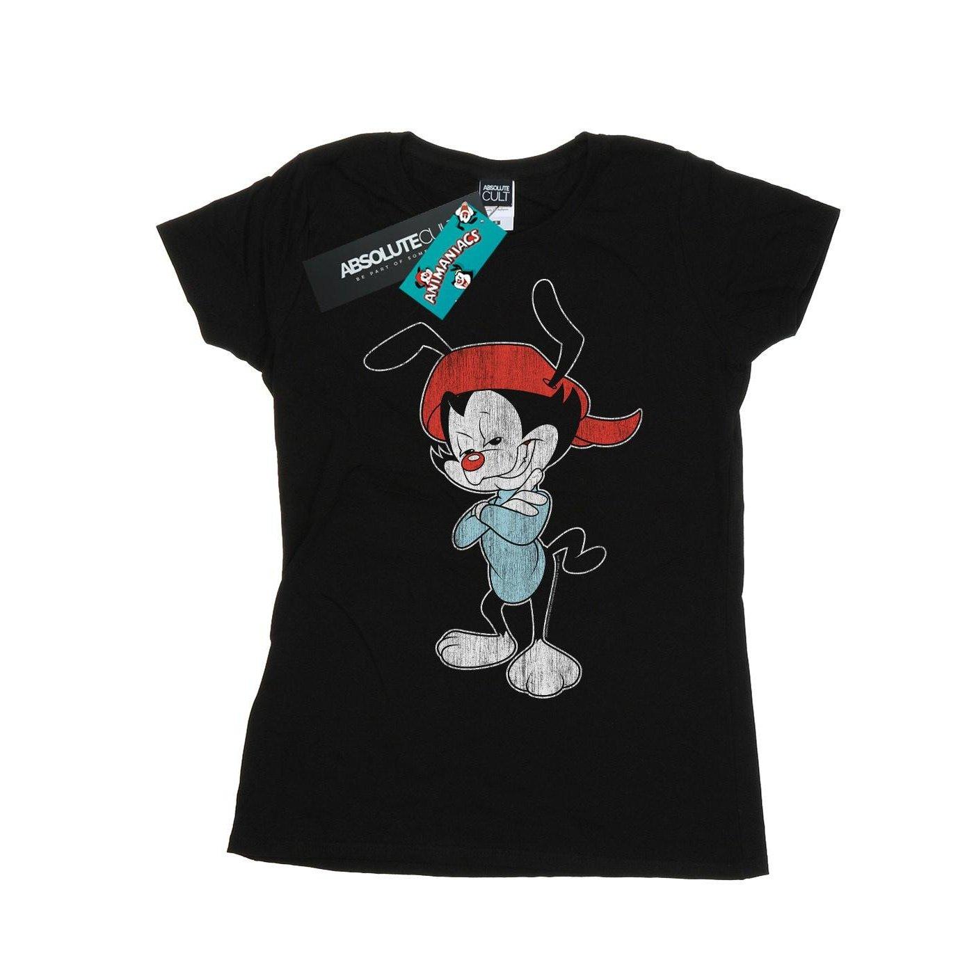 Wakko Classic Pose Tshirt Damen Schwarz M von Animaniacs