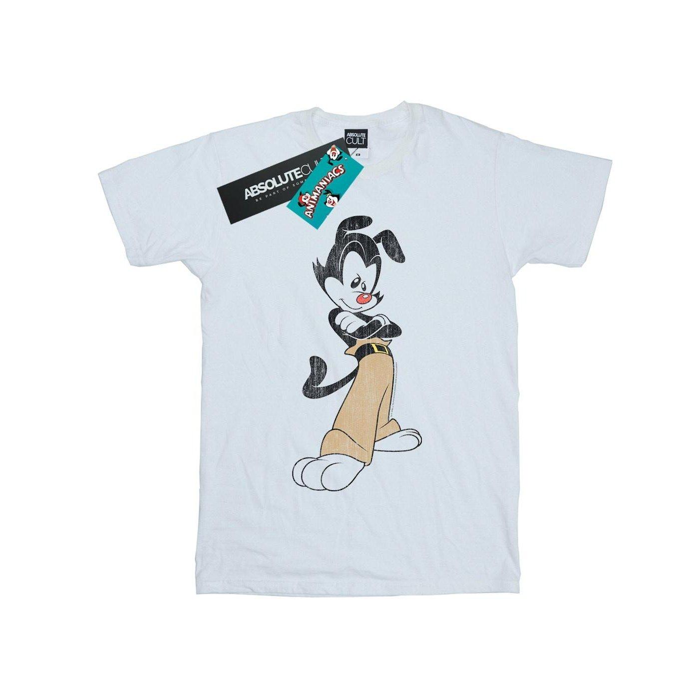 Yakko Classic Pose Tshirt Herren Weiss XL von Animaniacs