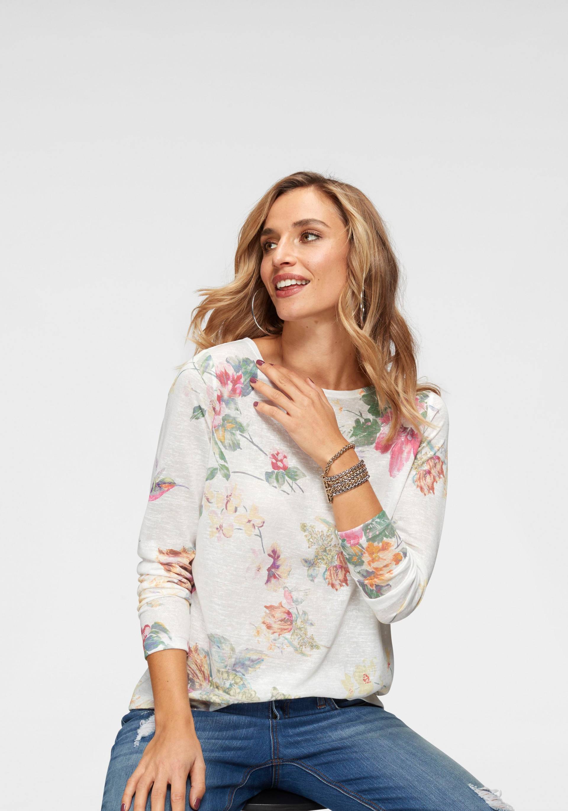 Aniston CASUAL Langarmshirt von Aniston CASUAL