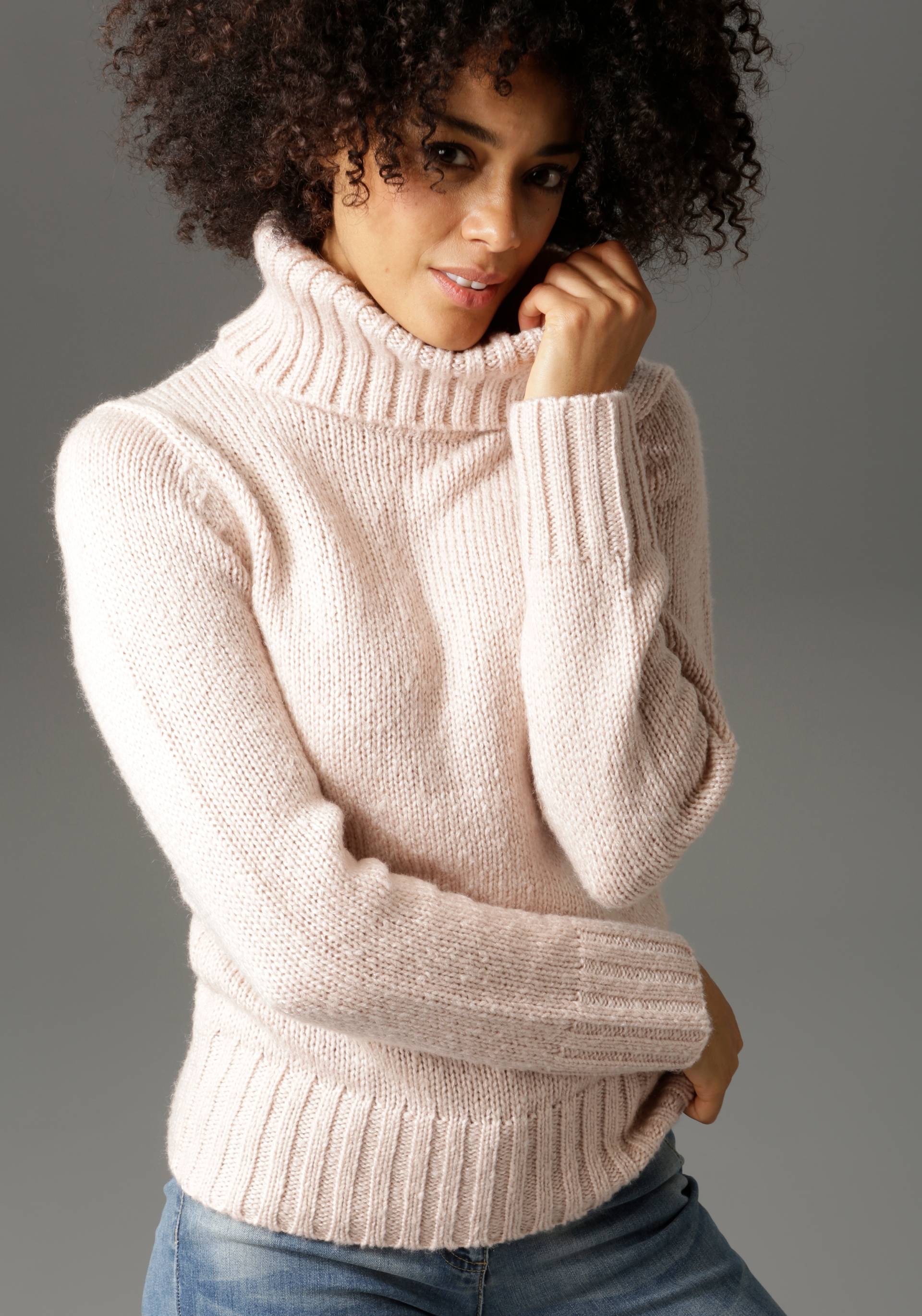 Aniston CASUAL Rollkragenpullover Aniston CASUAL Rollkragenpullover von Aniston CASUAL