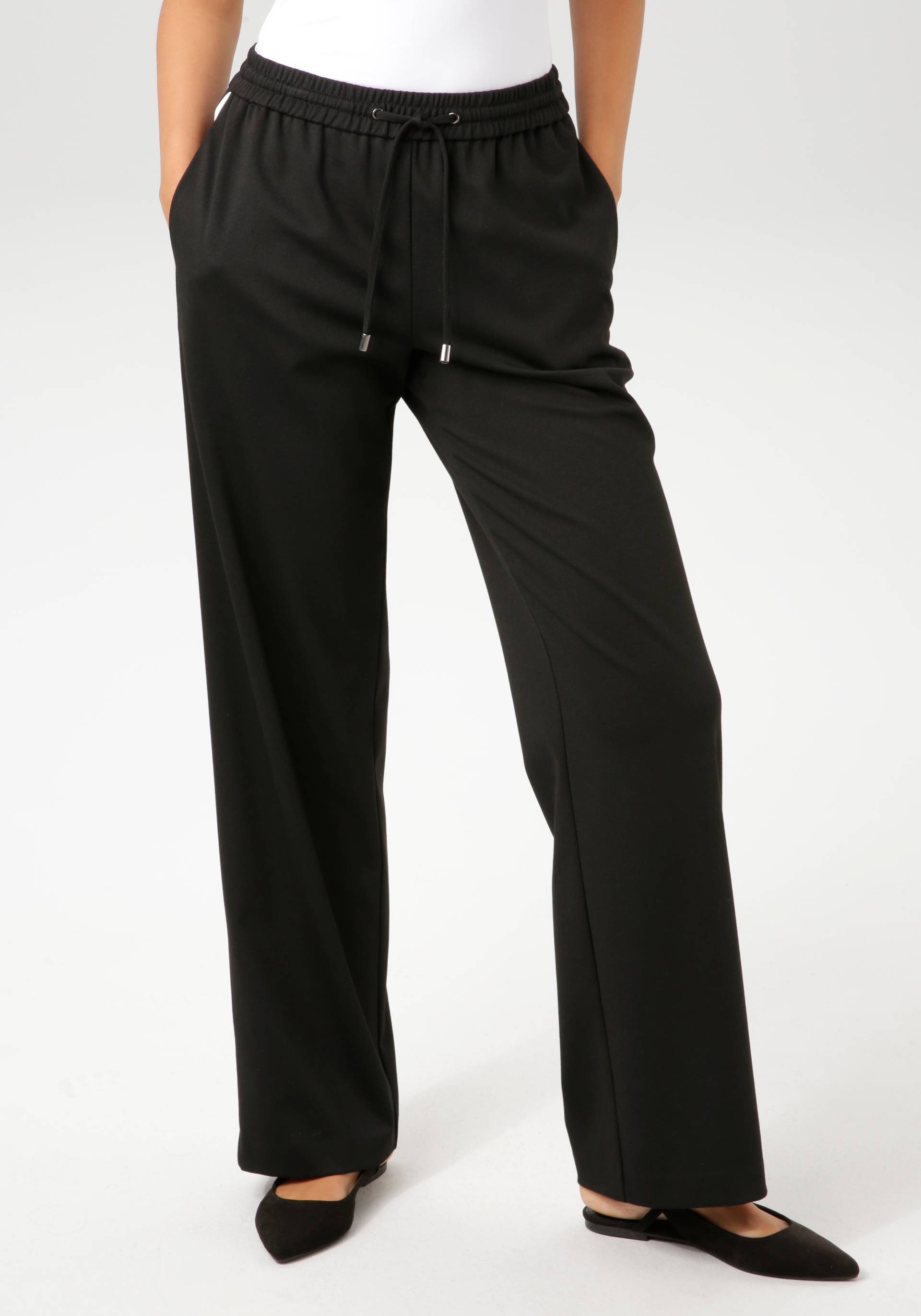 Aniston CASUAL Schlupfhose, mit trendigem Streifen entlang der Seitennähte - NEUE KOLLEKTION Aniston CASUAL Schlupfhose, mit trendigem Streifen entlang der Seitennähte - NEUE KOLLEKTION von Aniston CASUAL